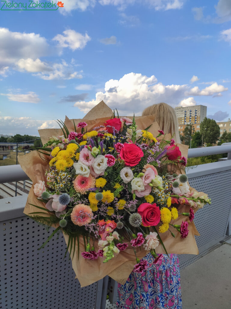 bukiet mieszany kwiaciarnia Zielony Zakątek Poznań
