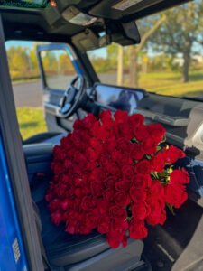 róże na Walentynki